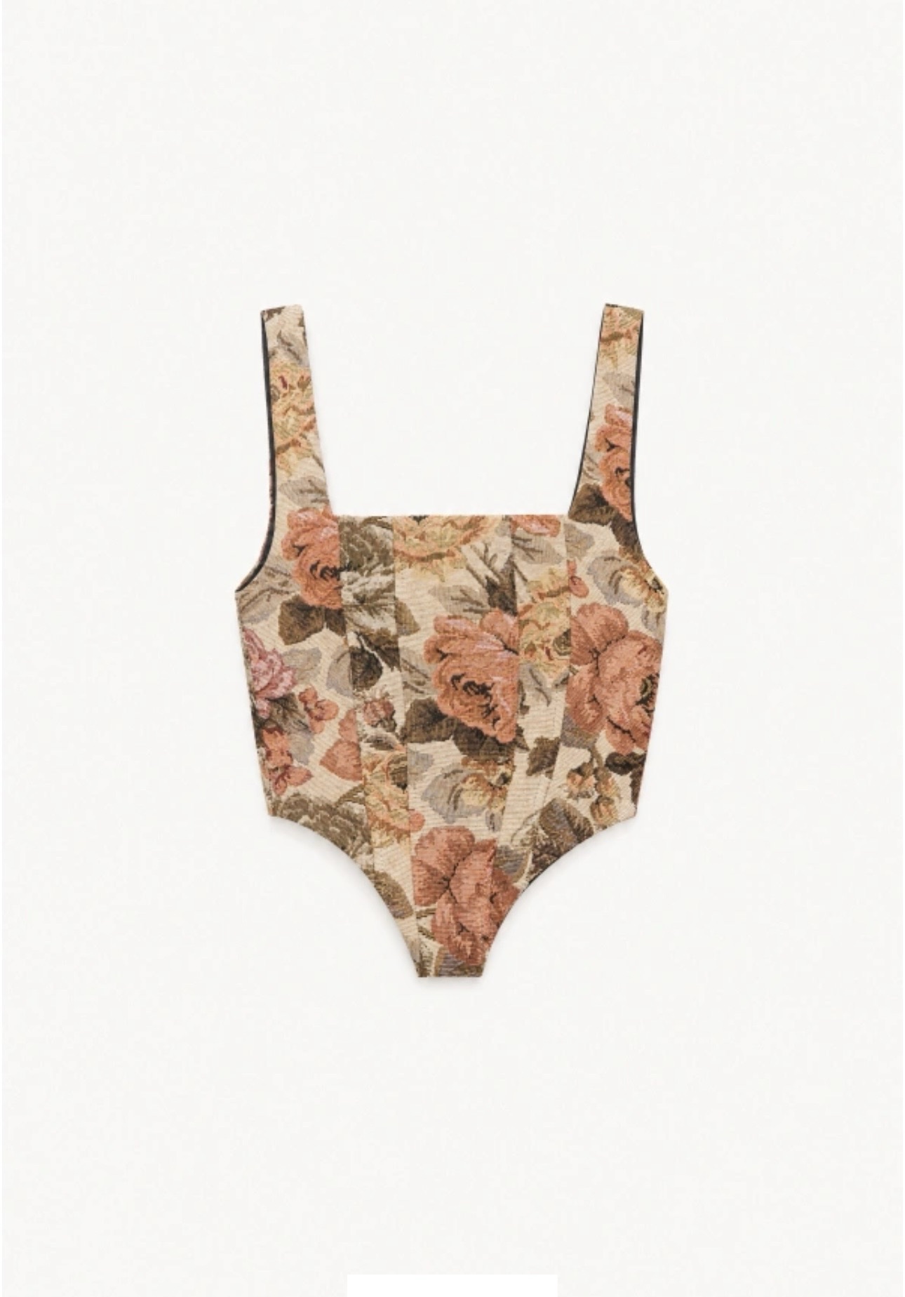 Florence Floral Corset Top