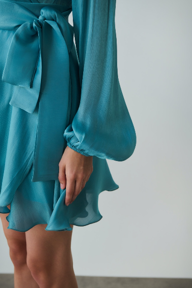 Savina dress light blue - Image 2