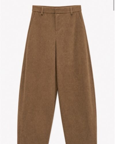 Toffee Slouchy Balloon Trousers