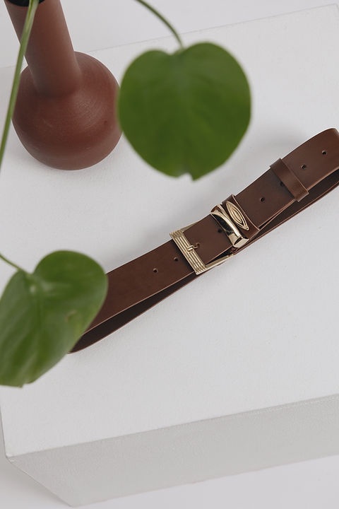 New divine leather belt | 2 colours - Image 3