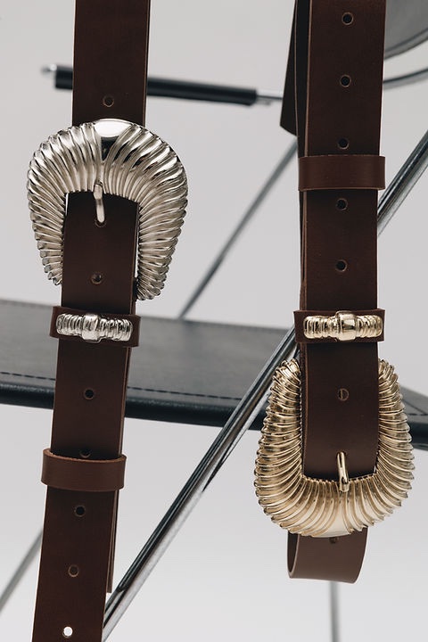Sara leather belt | 2 colours - Image 2