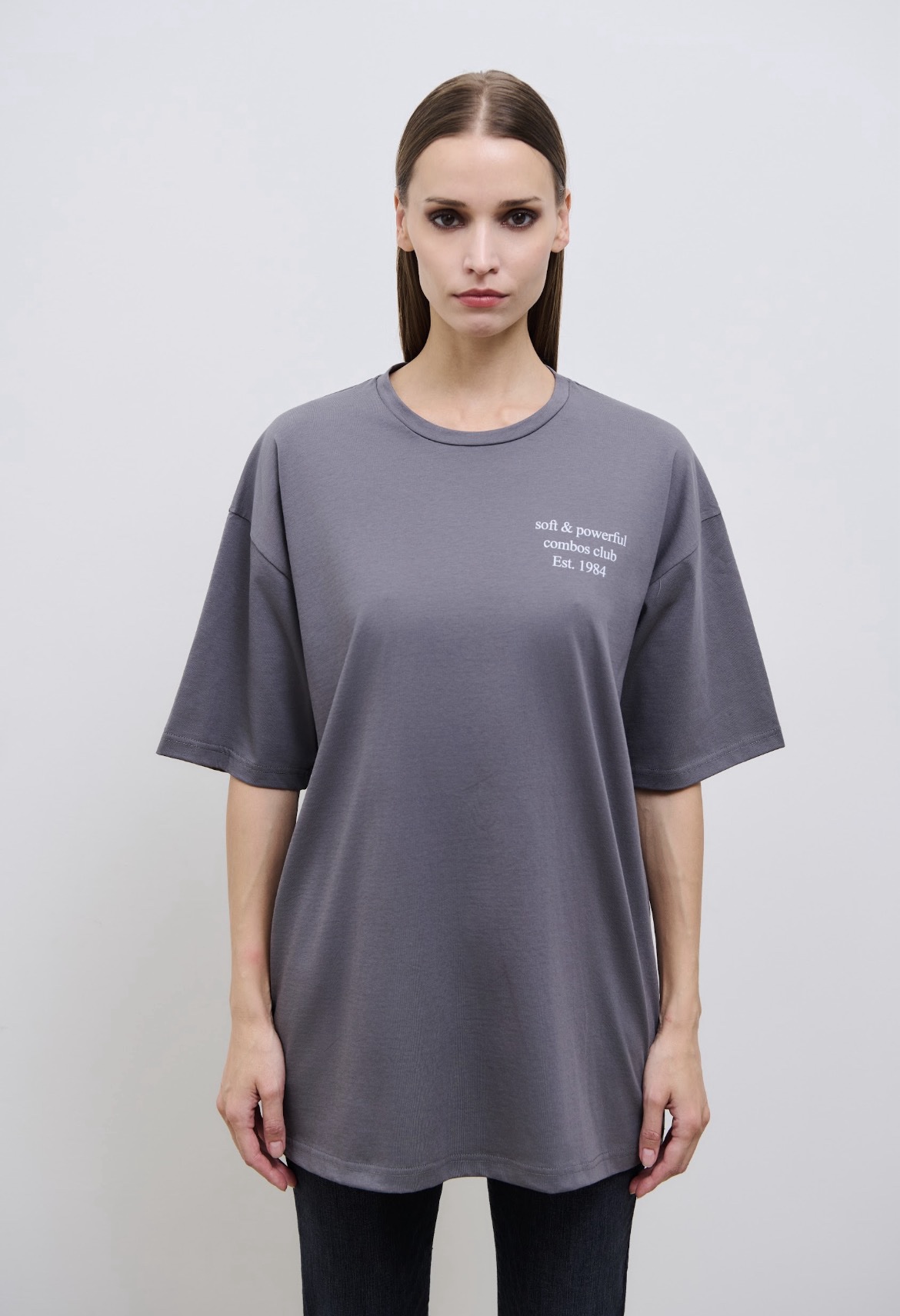 Elena T-shirt Grey