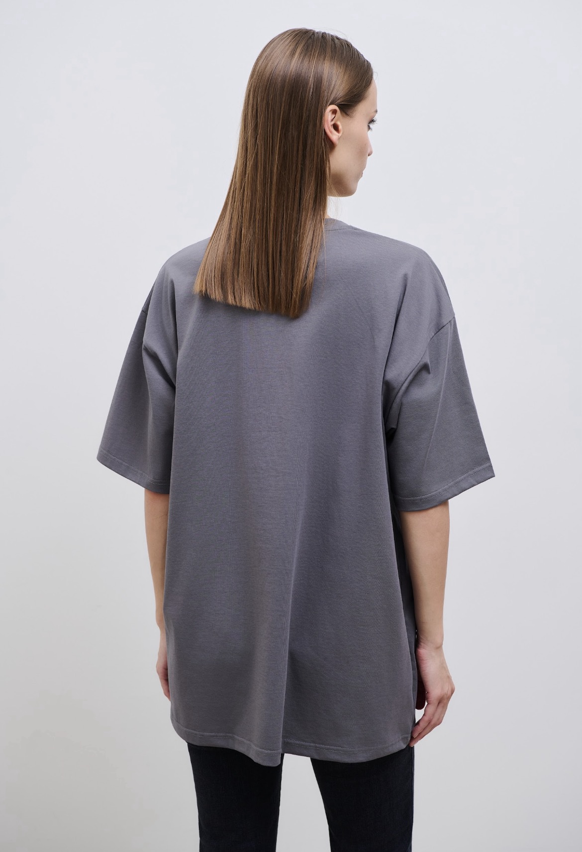 Elena T-shirt Grey - Image 2