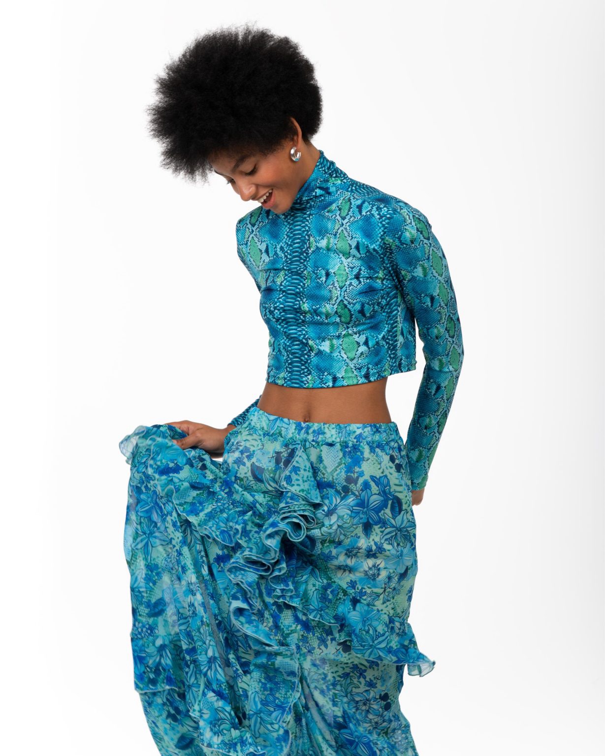 Oriane jersey crop top - Image 2