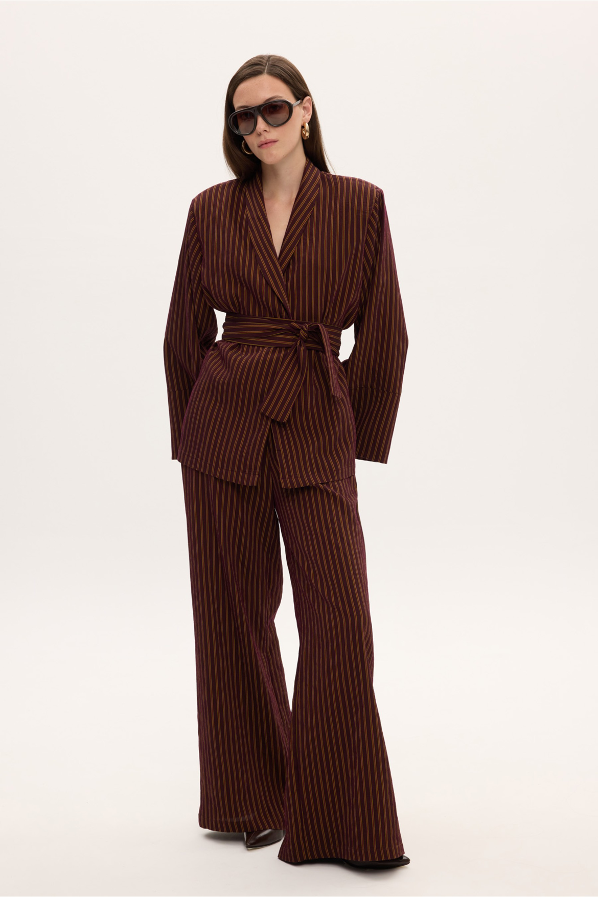 Stripped Pijama Set