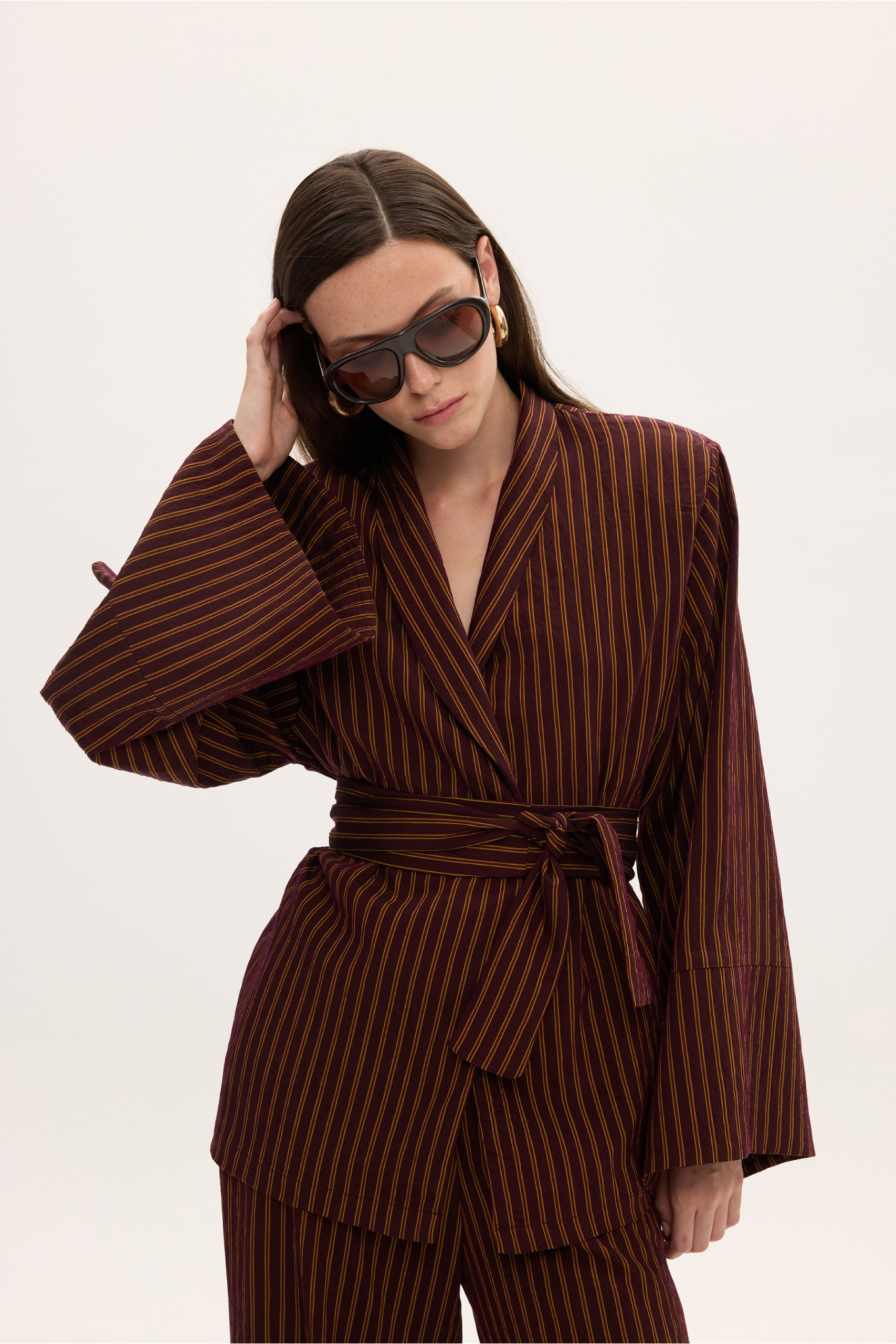 Stripped Pijama Set - Image 4