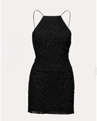Little Black lace dress